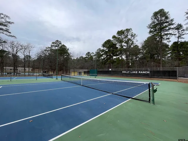a view of a tennis court