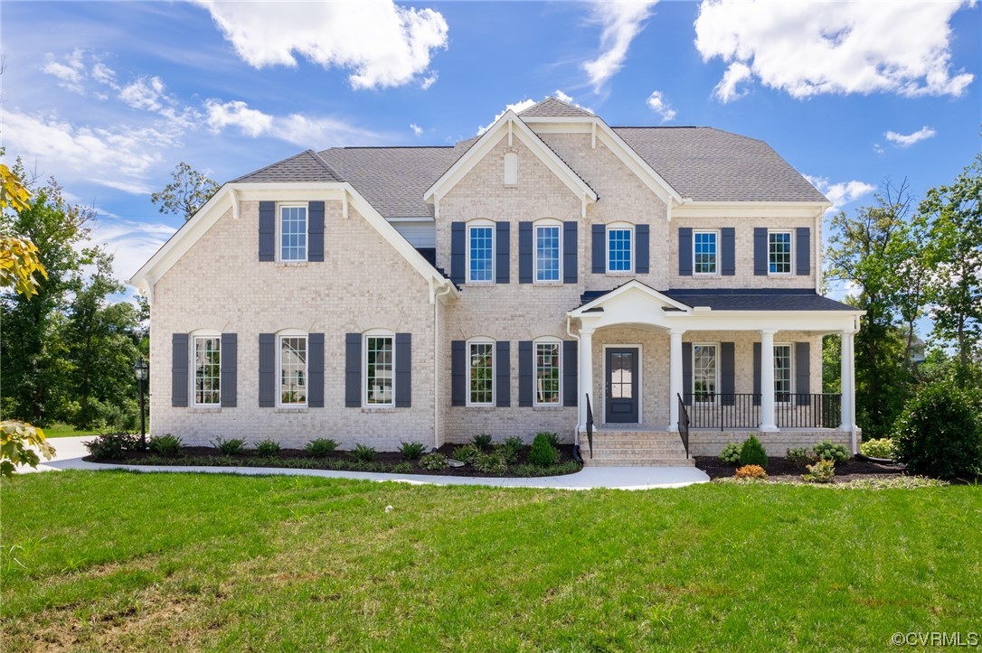 172 Blair Estates Richmond, VA 23222 - Photo 1 of 10 front view of a house with a yard
