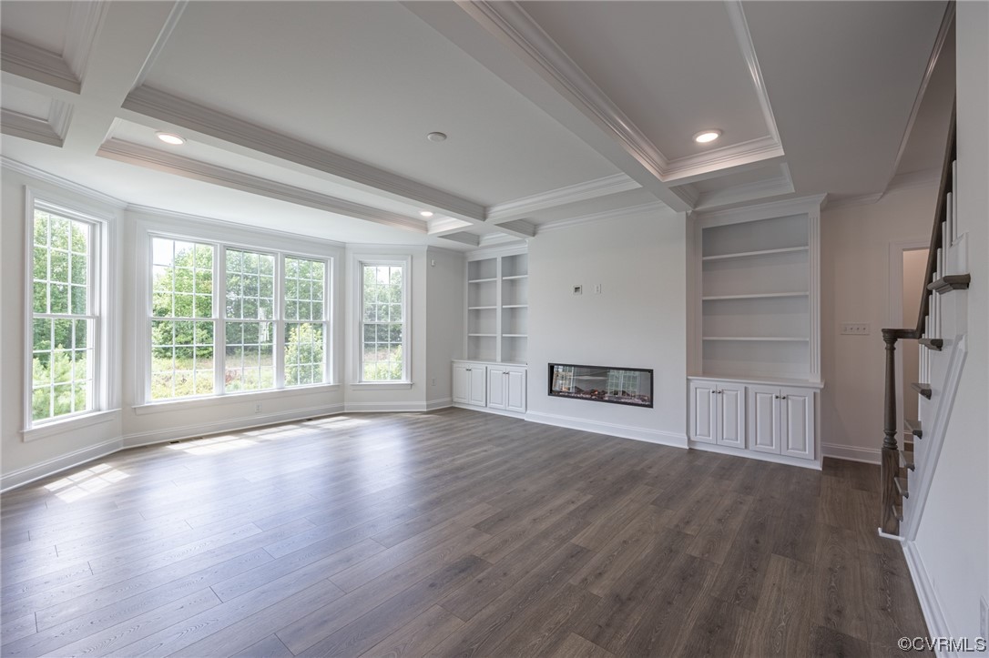 172 Blair Estates Richmond, VA 23222 - Photo 4 of 10 wooden floor in an empty room with a window