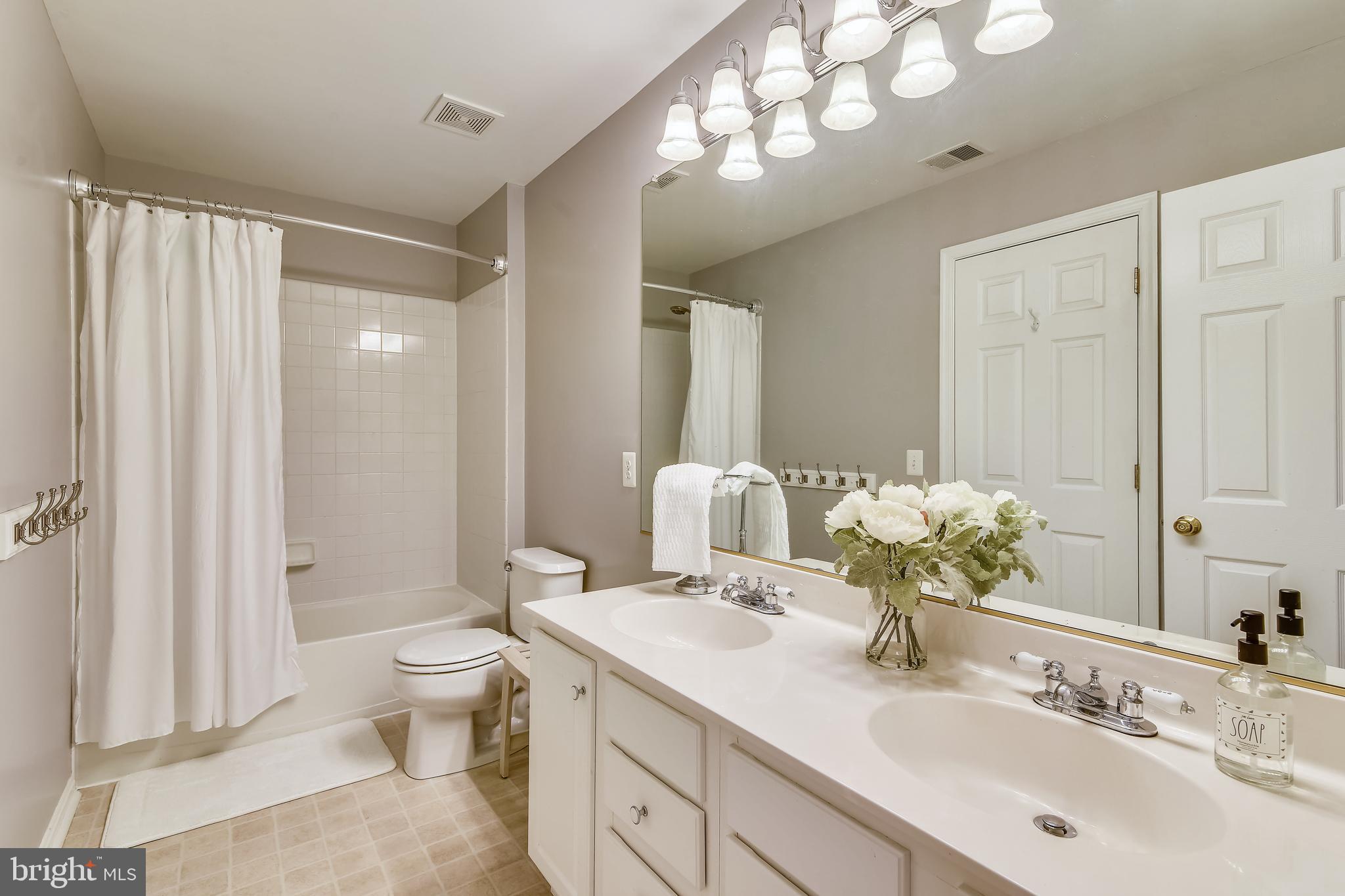 21558 Awbrey Place Broadlands, VA 20148 - Photo 33 of 45 UPDATED HALL BATH WITH DOUBLE BOWL VANITY
