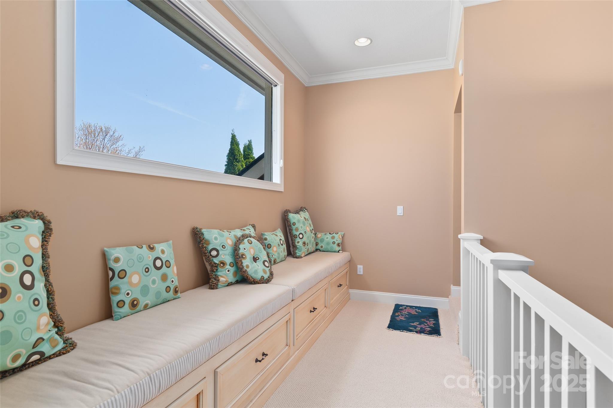111 Augusta Circle Waynesville, NC 28786 - Photo 34 of 41 a living room with furniture and baby crib