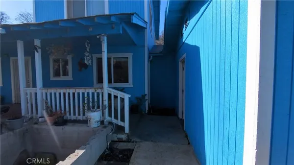 a view of a house with a porch