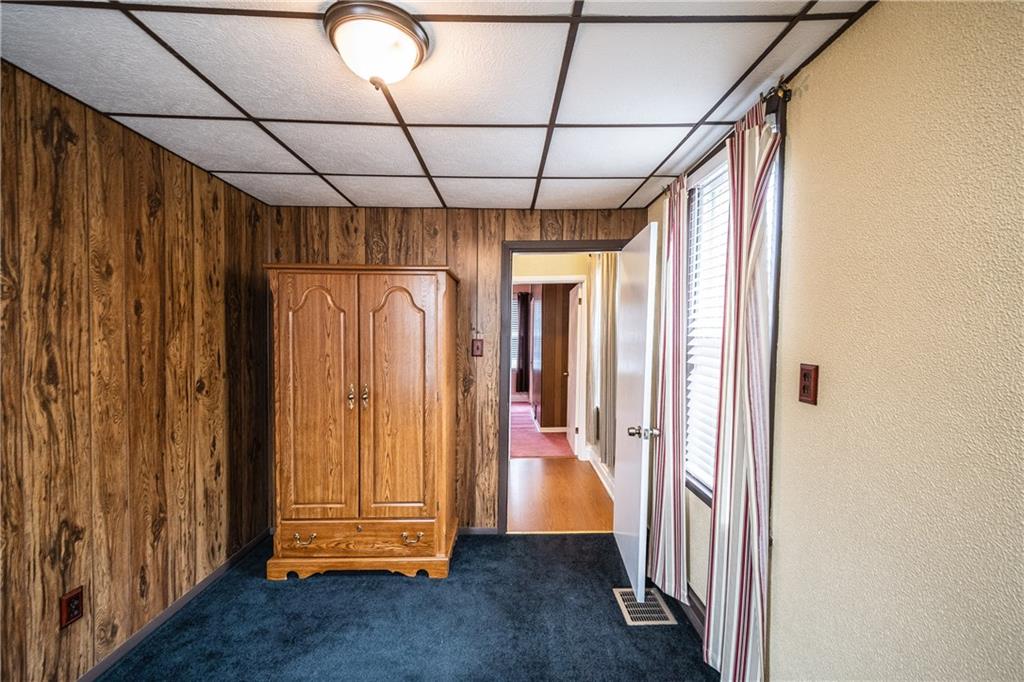 222 Ann Street McKees Rocks, PA 15136 - Photo 22 of 24 Alternate view of 3rd bedroom. Wardrobe closet is negotiable with acceptable offer to purchase the home.