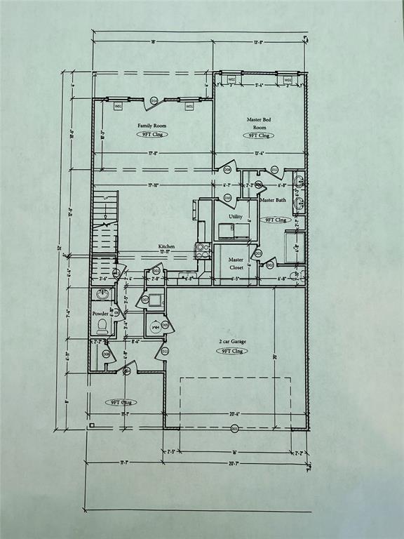 1001 Agua Escondida Court Springtown, TX 76082 - Photo 5 of 6 Main Level Floor Plan