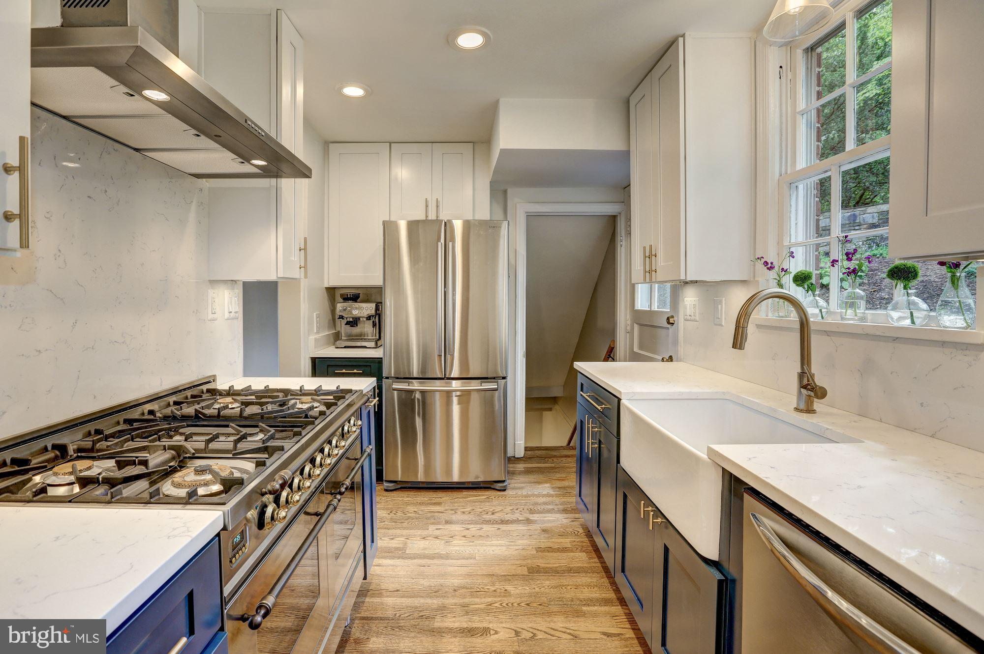 5908 Gloster Road Bethesda, MD 20816 - Photo 8 of 40 Stunning cabinetry with modern hardware