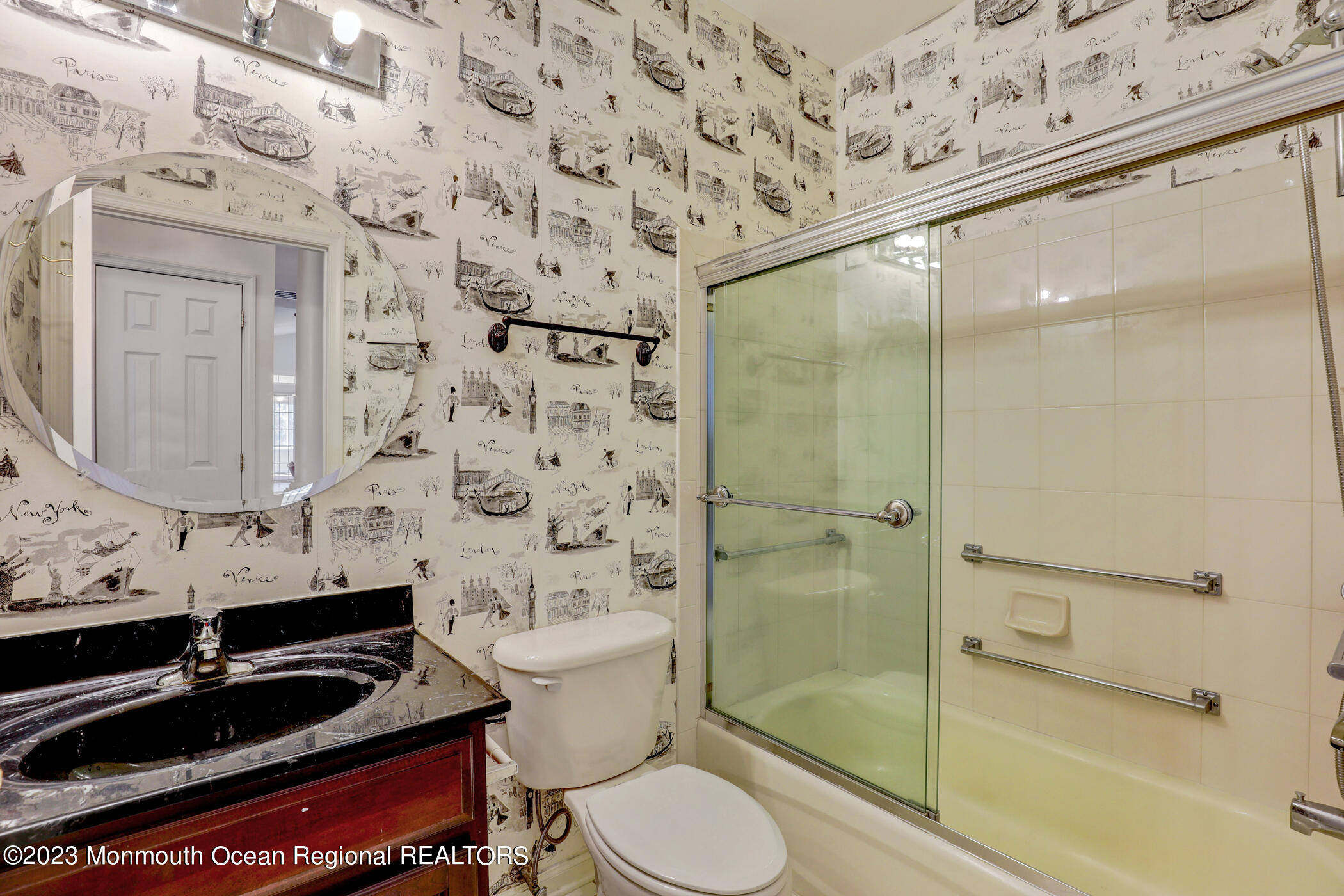 12 Vecchio Road Manchester Township, NJ 08759 - Photo 24 of 35 a bathroom with a granite countertop toilet sink and shower