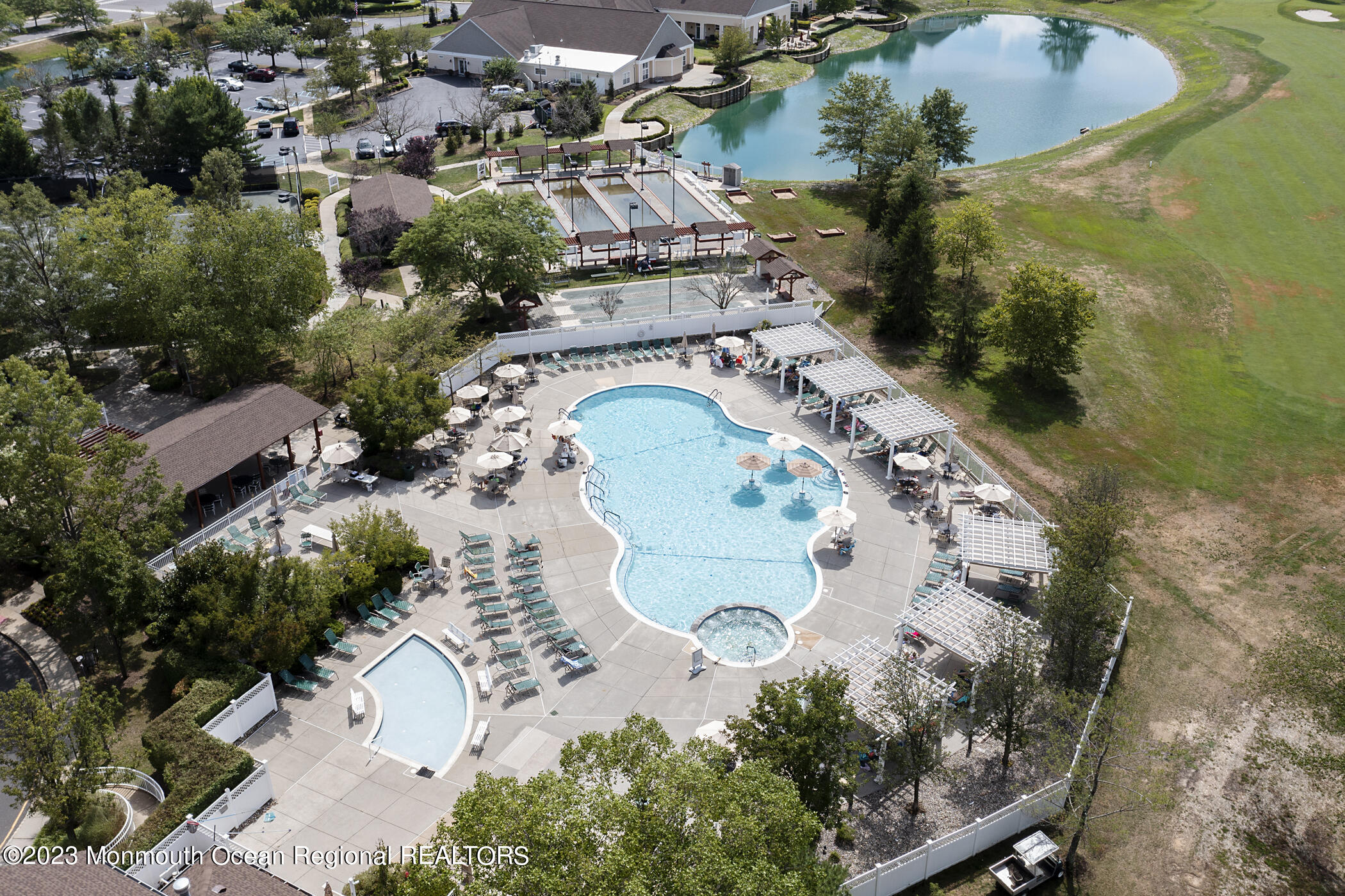 12 Vecchio Road Manchester Township, NJ 08759 - Photo 31 of 35 an aerial view of a house with outdoor space