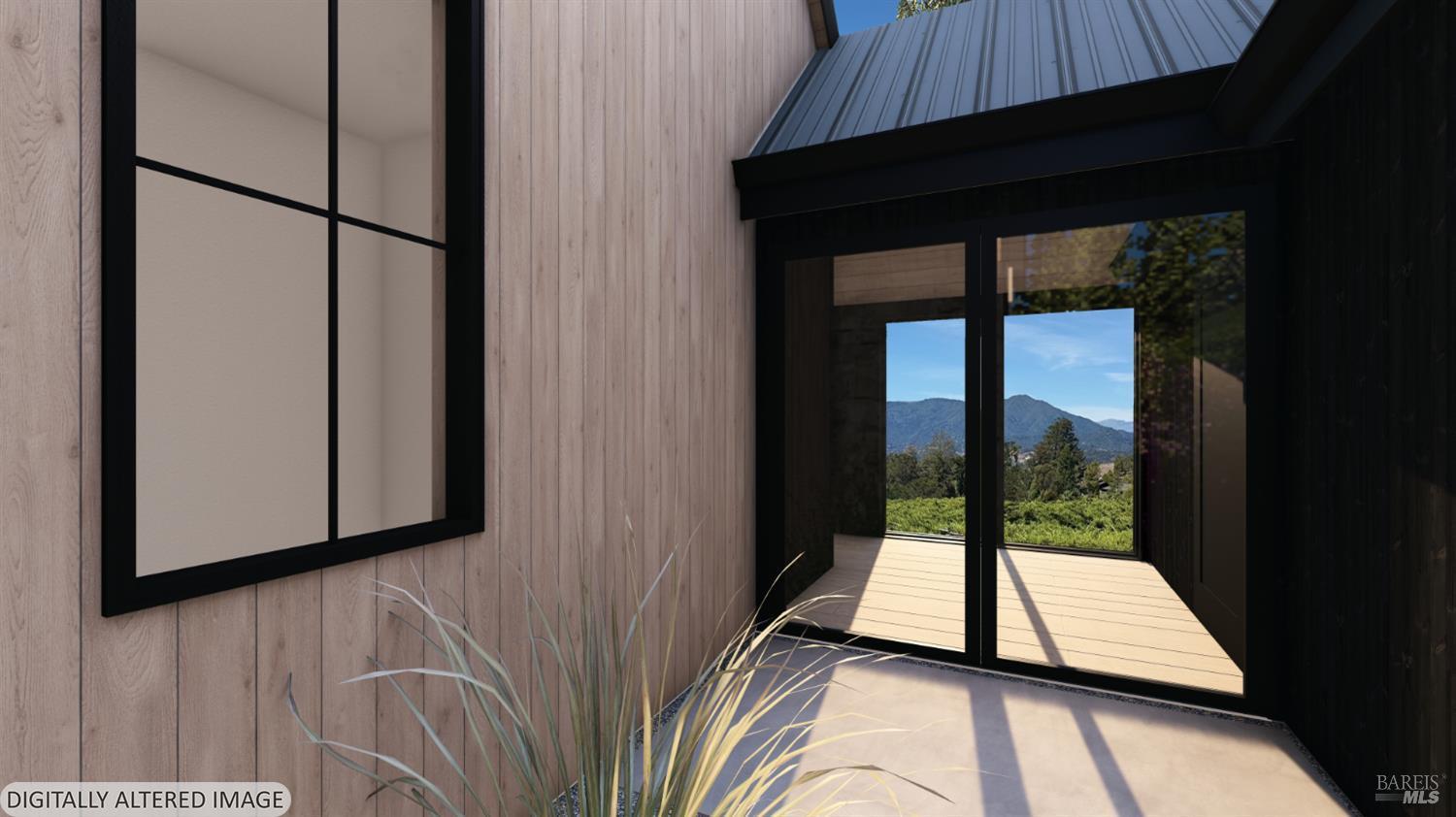 81 Mt Tiburon Road Belvedere Tiburon, CA 94920 - Photo 26 of 26 Digitally Altered Image with Architectural Rendering