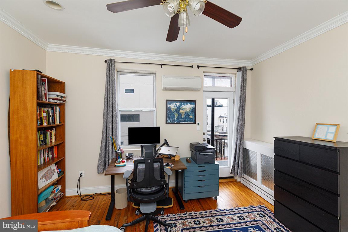 1113 Clifton Street Northwest Washington, DC 20009 - Photo 21 of 44 a view of a workspace with furniture