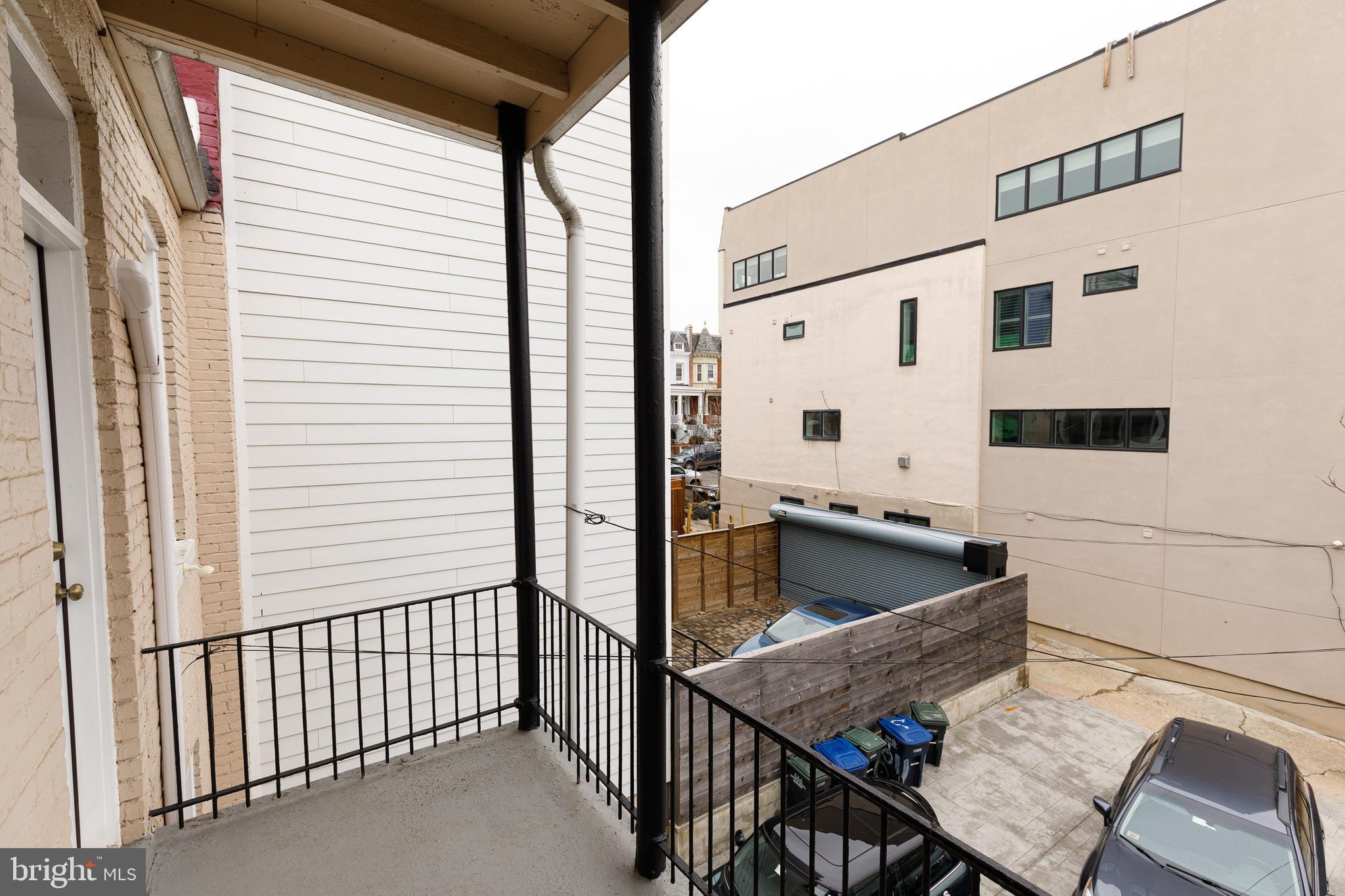 1113 Clifton Street Northwest Washington, DC 20009 - Photo 23 of 44 a view of balcony and deck