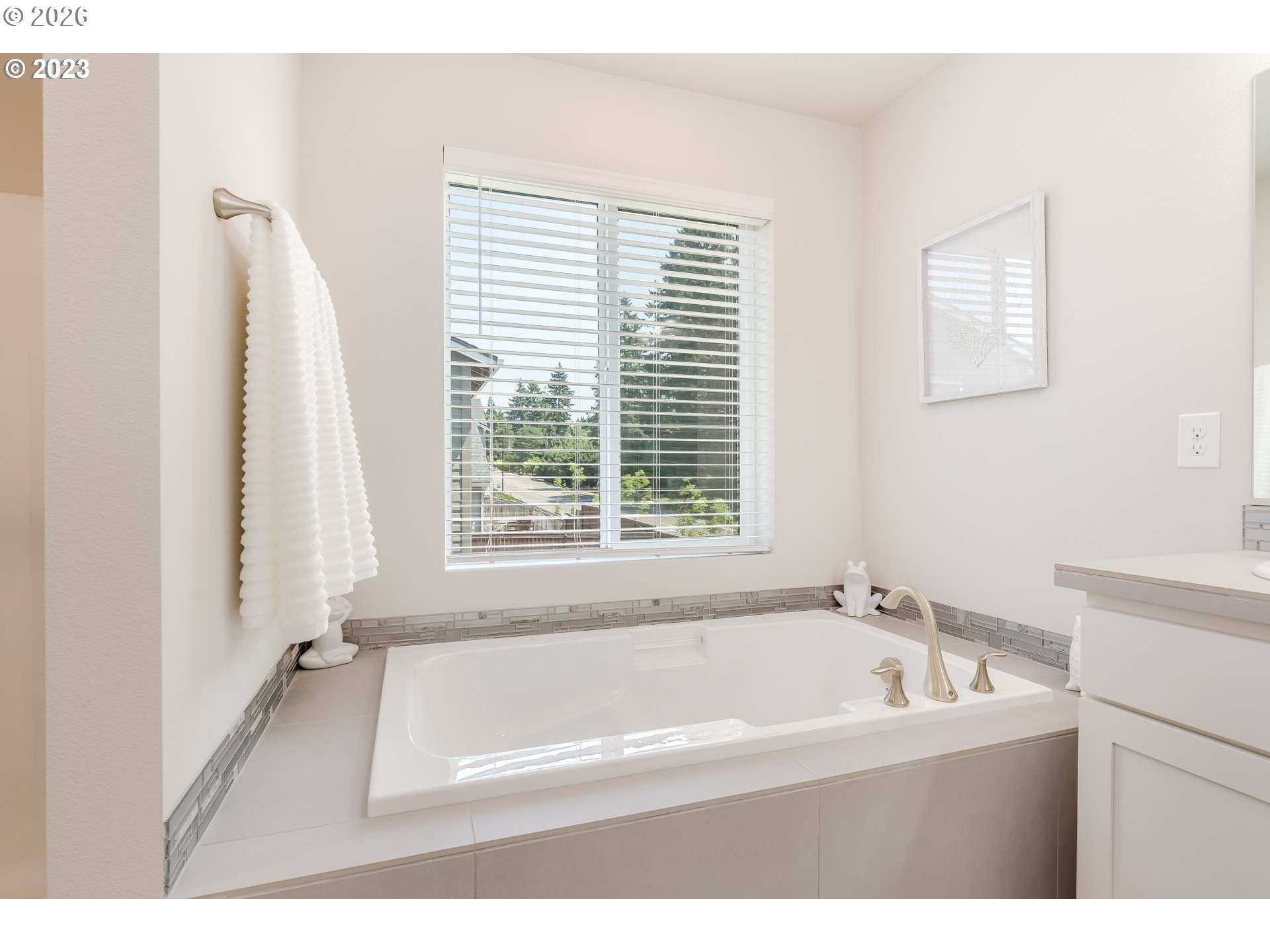 6150 North 86th Avenue Camas, WA 98607 - Photo 33 of 41 a bathroom with a bathtub and a shower