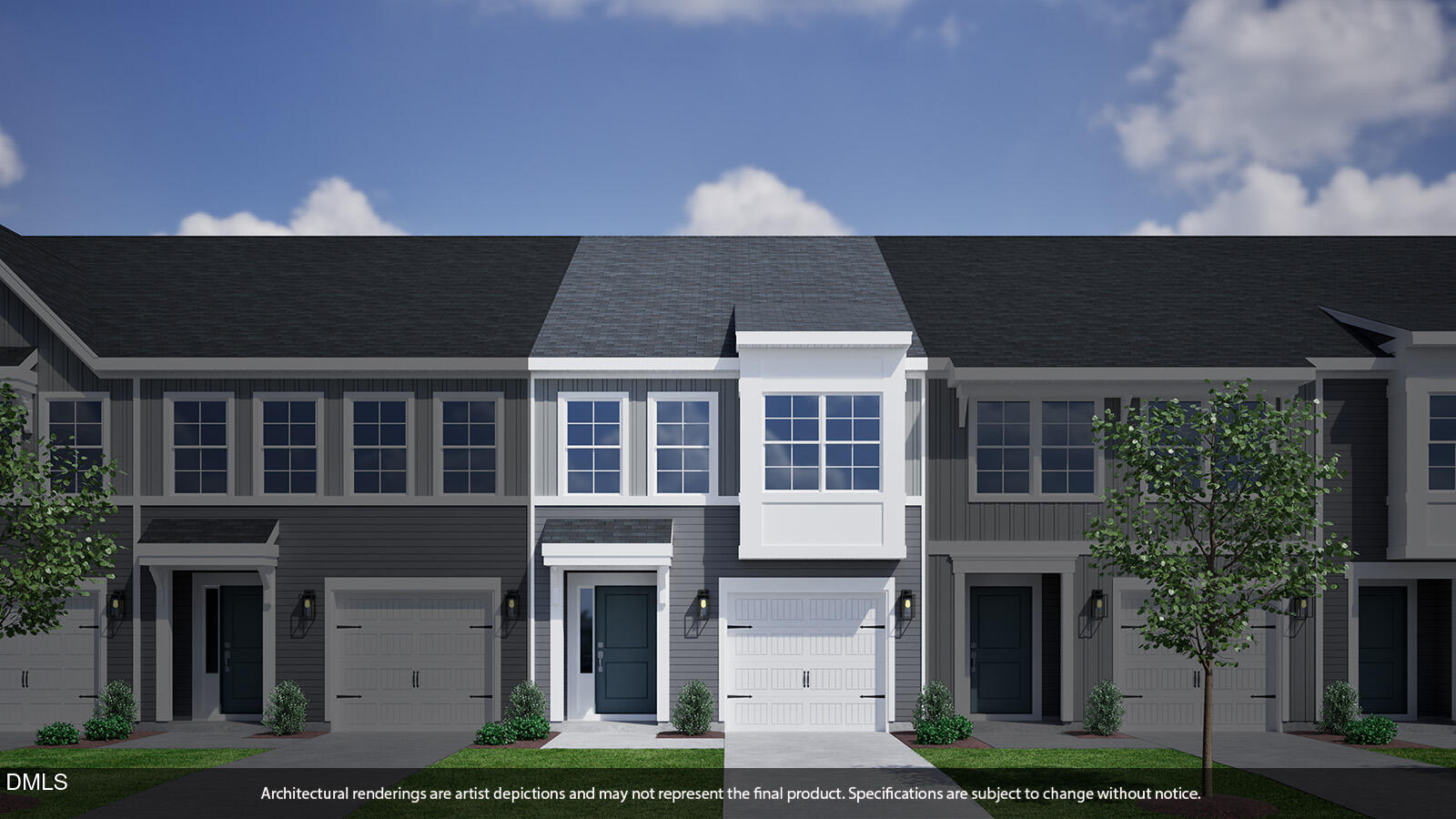 1038 Tea Rose Court, Unit 375 Durham, NC 27703 - Photo 1 of 39 Dahlia_ElevC_web