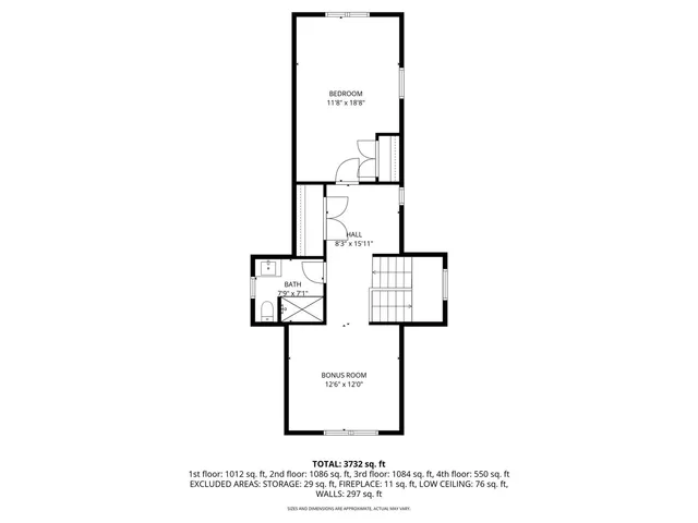 a view of a building with a snow on the road