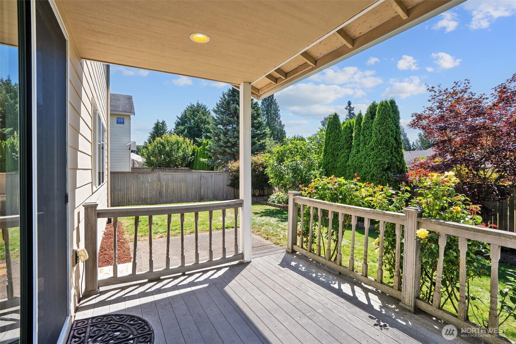 5503 Northeast 2nd Court Renton, WA 98059 - Photo 29 of 39 a view of a porch with a yard