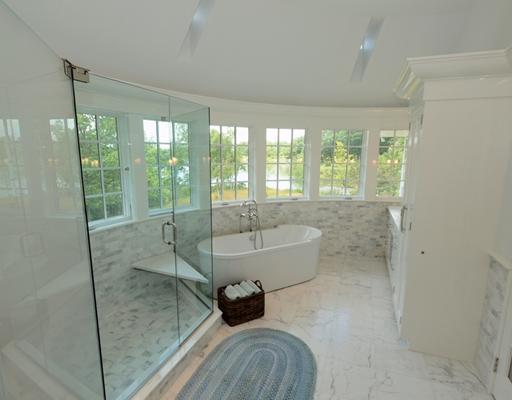 Undisclosed Address Darien, CT 06820 - Photo 17 of 20 a bathroom with a tub and shower