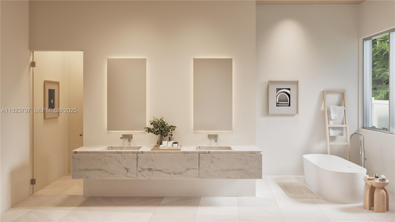 188 Cherokee Street Miami Springs, FL 33166 - Photo 9 of 10 a view of bathroom with bathtub and shower