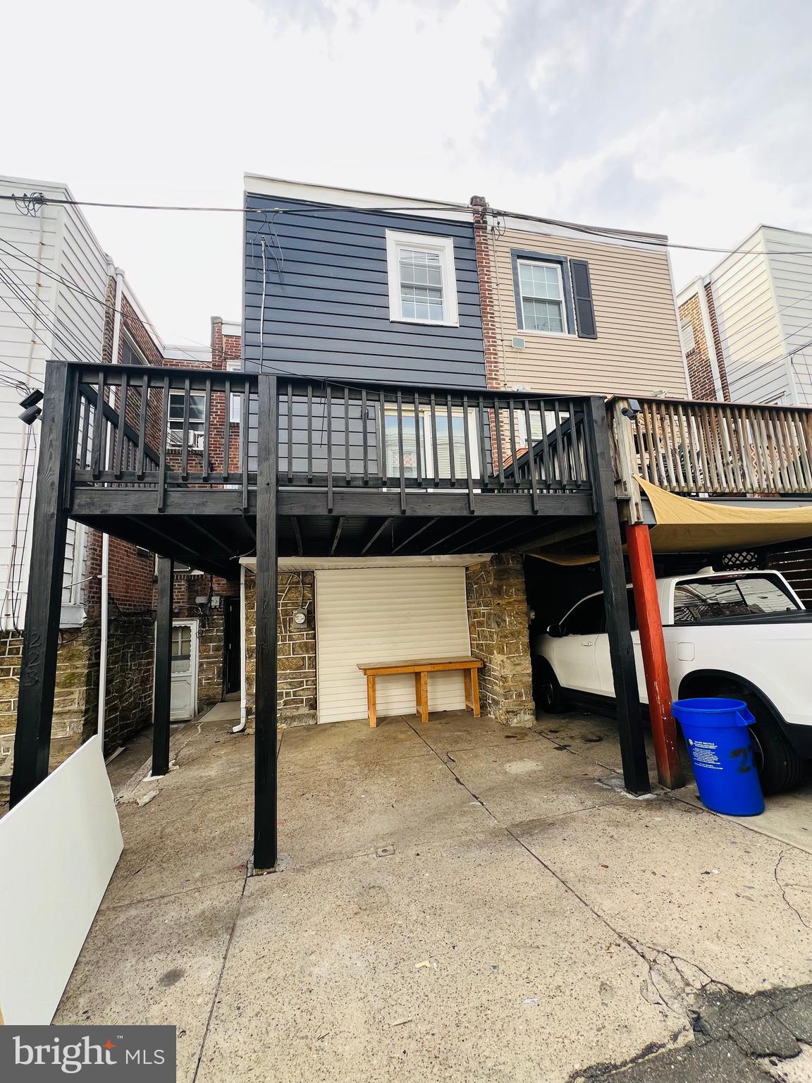 223 Maypole Road Upper Darby, PA 19082 - Photo 44 of 48 a view of a house with a balcony