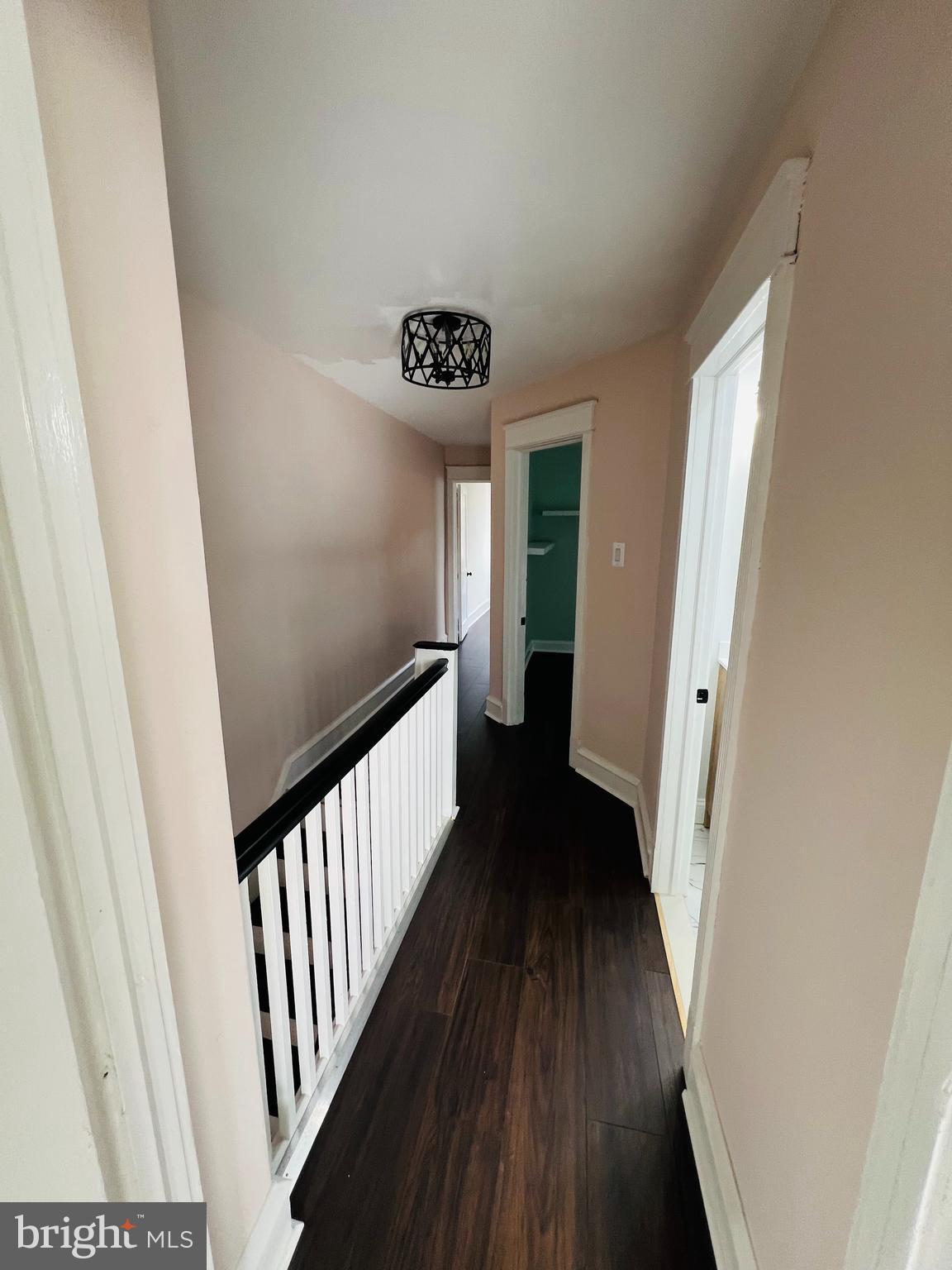 223 Maypole Road Upper Darby, PA 19082 - Photo 6 of 48 a view of a hallway with wooden floor
