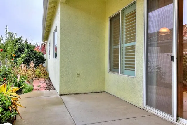 a bird view of a house