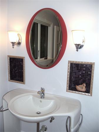 12 Boyce Farm Road Lincoln, MA 01773 - Photo 17 of 30 a bathroom with a sink and a mirror