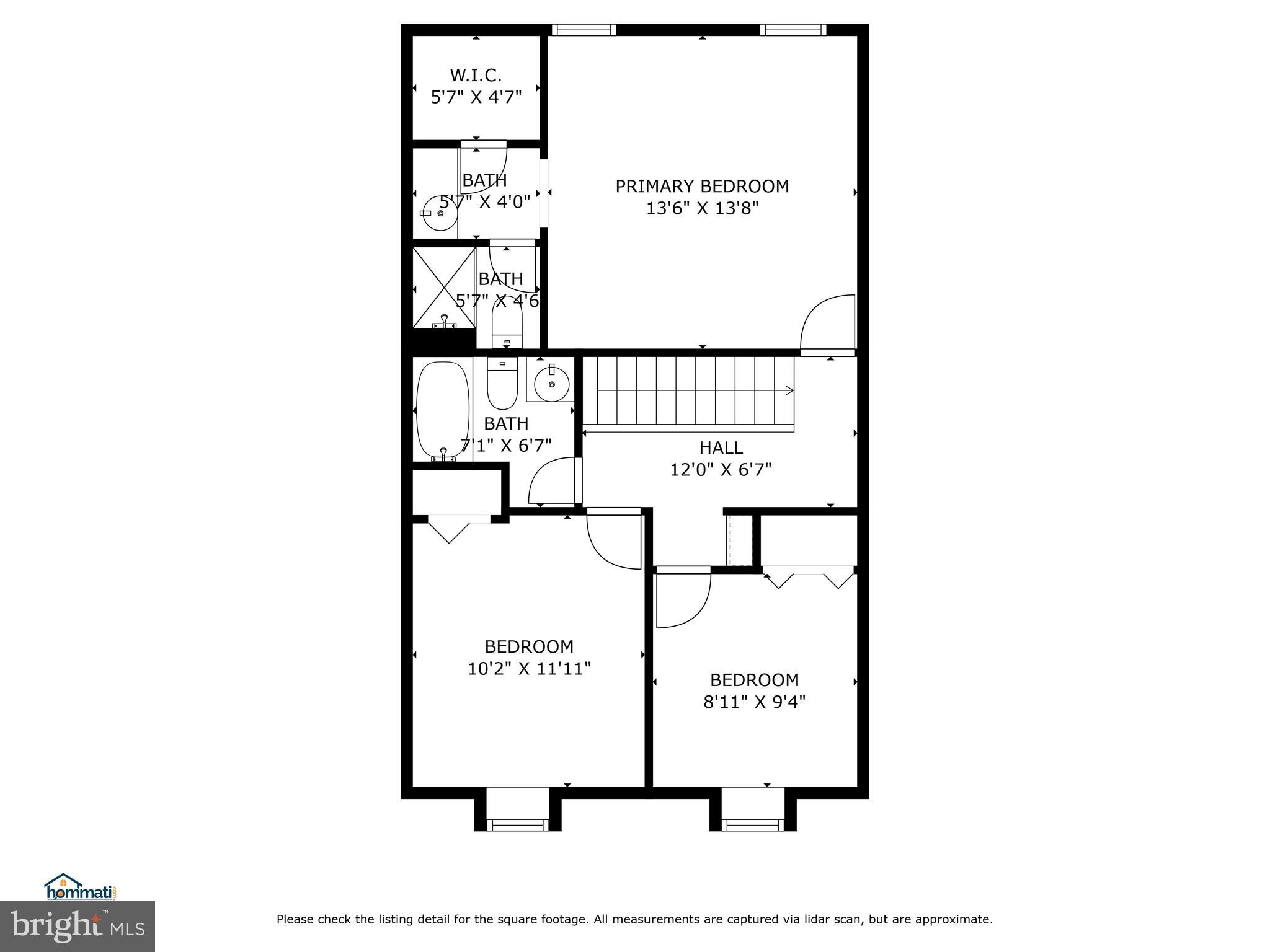 8 Narrowleaf Court Gaithersburg, MD 20878 - Photo 65 of 66 Floor Plan - Upper Level
