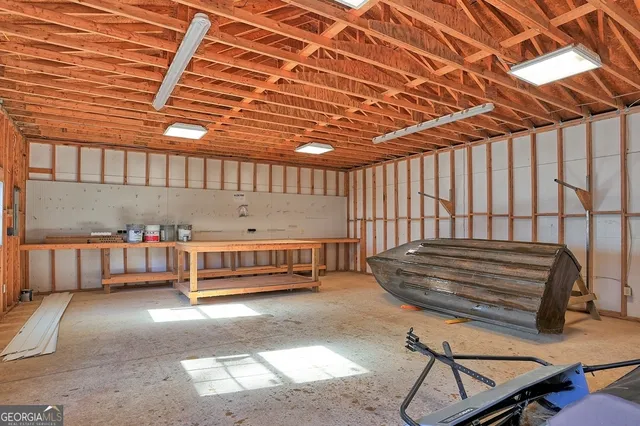 a view of outdoor space with lounge chair