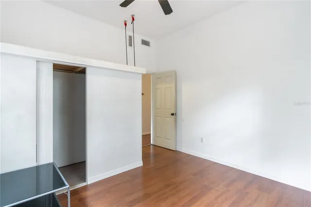 a view of a livingroom with a flat screen tv