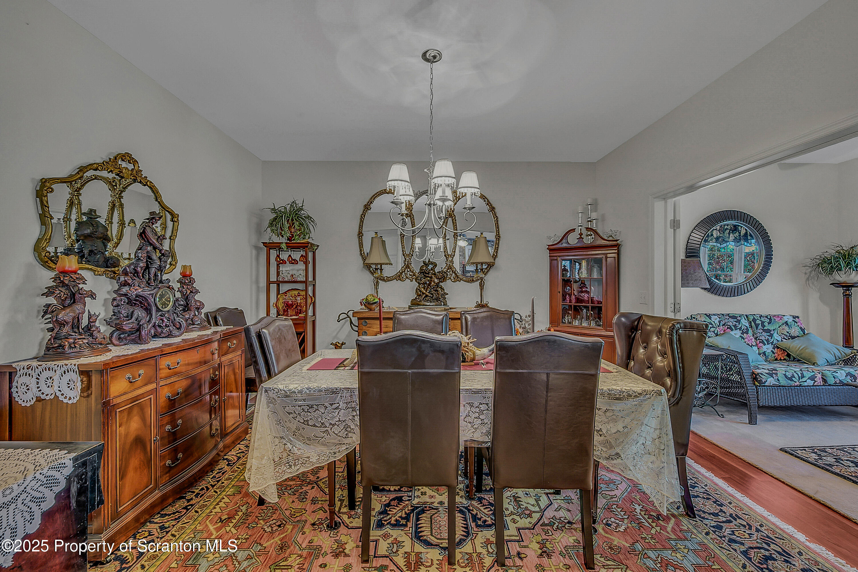 148 Grandview Drive Tunkhannock, PA 18657 - Photo 20 of 41 a view of a dining room with furniture window and wooden floor