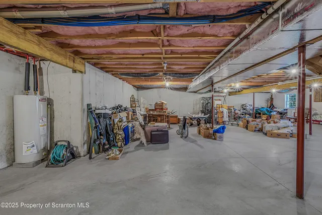 a view of a bike garage