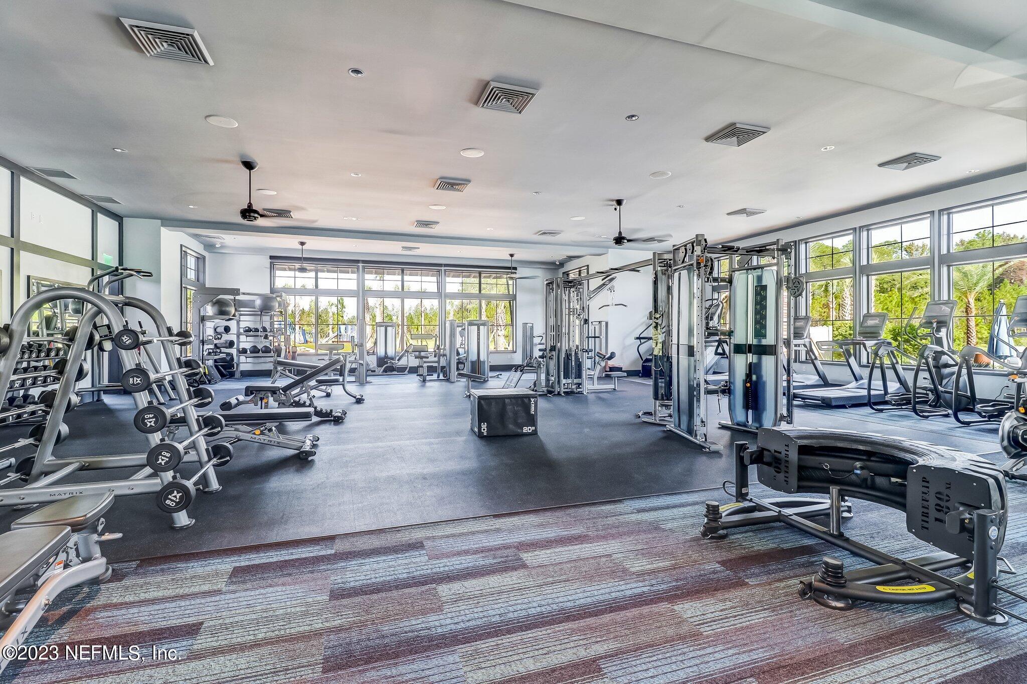 75944 Saffron Lane Yulee, FL 32097 - Photo 66 of 79 a view of a room with gym equipment