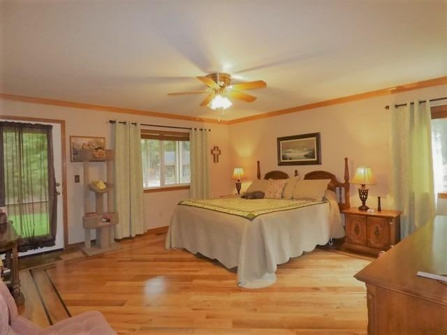 7000 Redthorne Road Rogue River, OR 97537 - Photo 18 of 35 HUGE Masterbedroom. Door leads out to t
