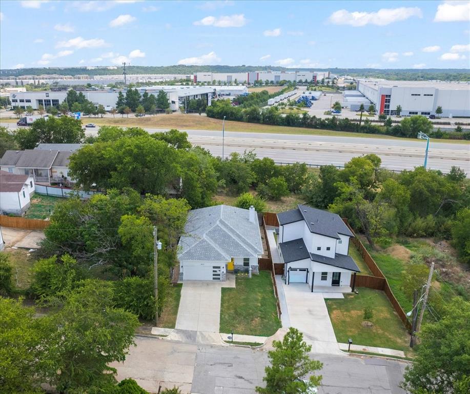 5312 Black Hawk Street Dallas, TX 75212 - Photo 24 of 24 an aerial view of a house with lake view