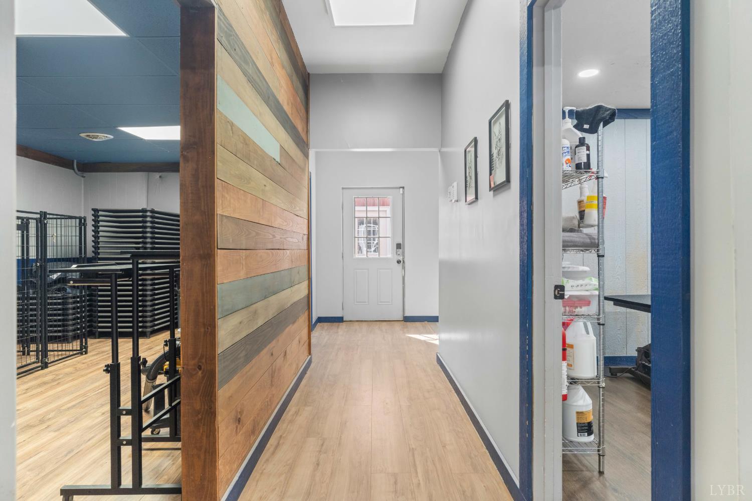 273 Riverbend Road Altavista, VA 24517 - Photo 17 of 57 a view of a hallway with wooden floor and staircase