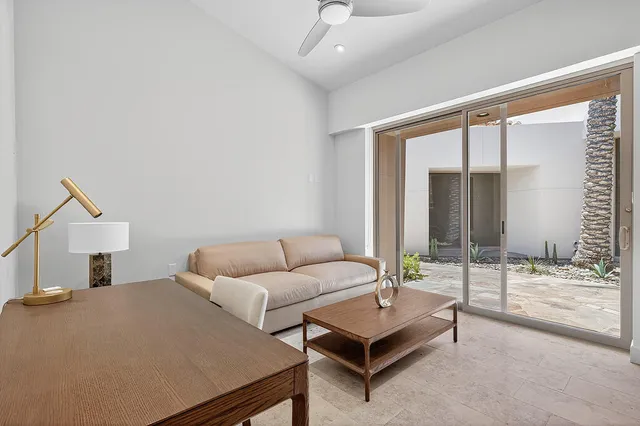 a house view with a outdoor space