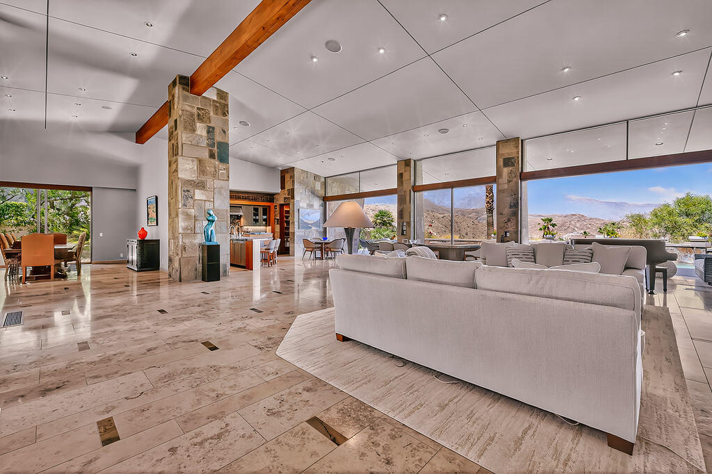 9 Rockcrest Drive Rancho Mirage, CA 92270 - Photo 5 of 64 a living room with furniture and a large window