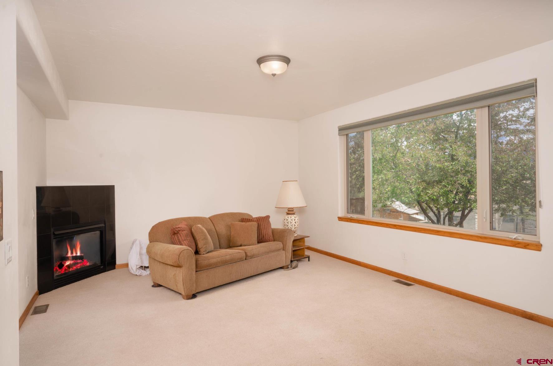 416 Amy Way Ridgway, CO 81432 - Photo 12 of 26 a living room with furniture and a fireplace