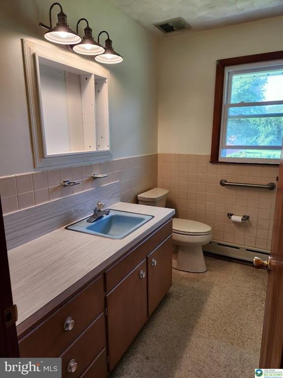 443 Dryville Road Fleetwood, PA 19522 - Photo 6 of 12 a bathroom with a sink a toilet and mirror