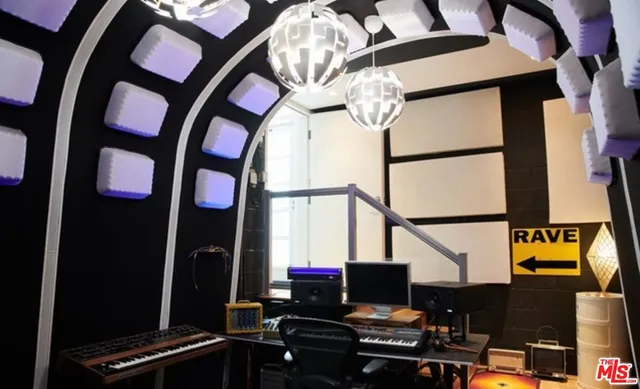 a front view of a building