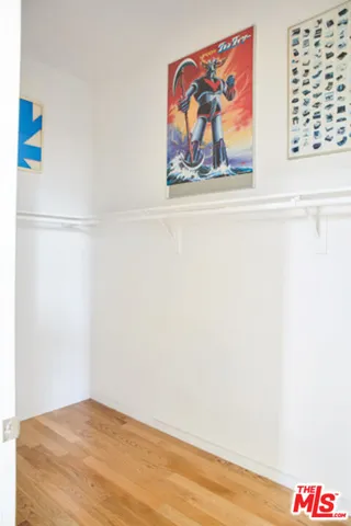 a view of a painting on the wall