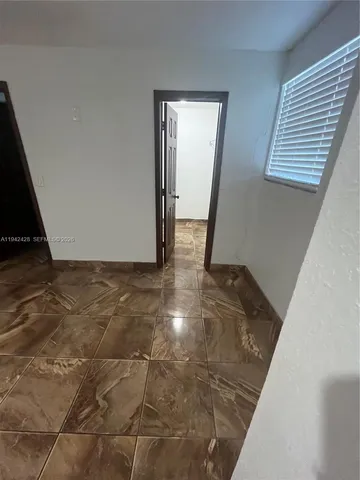 a view of empty room