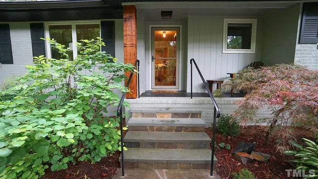 front view of the house