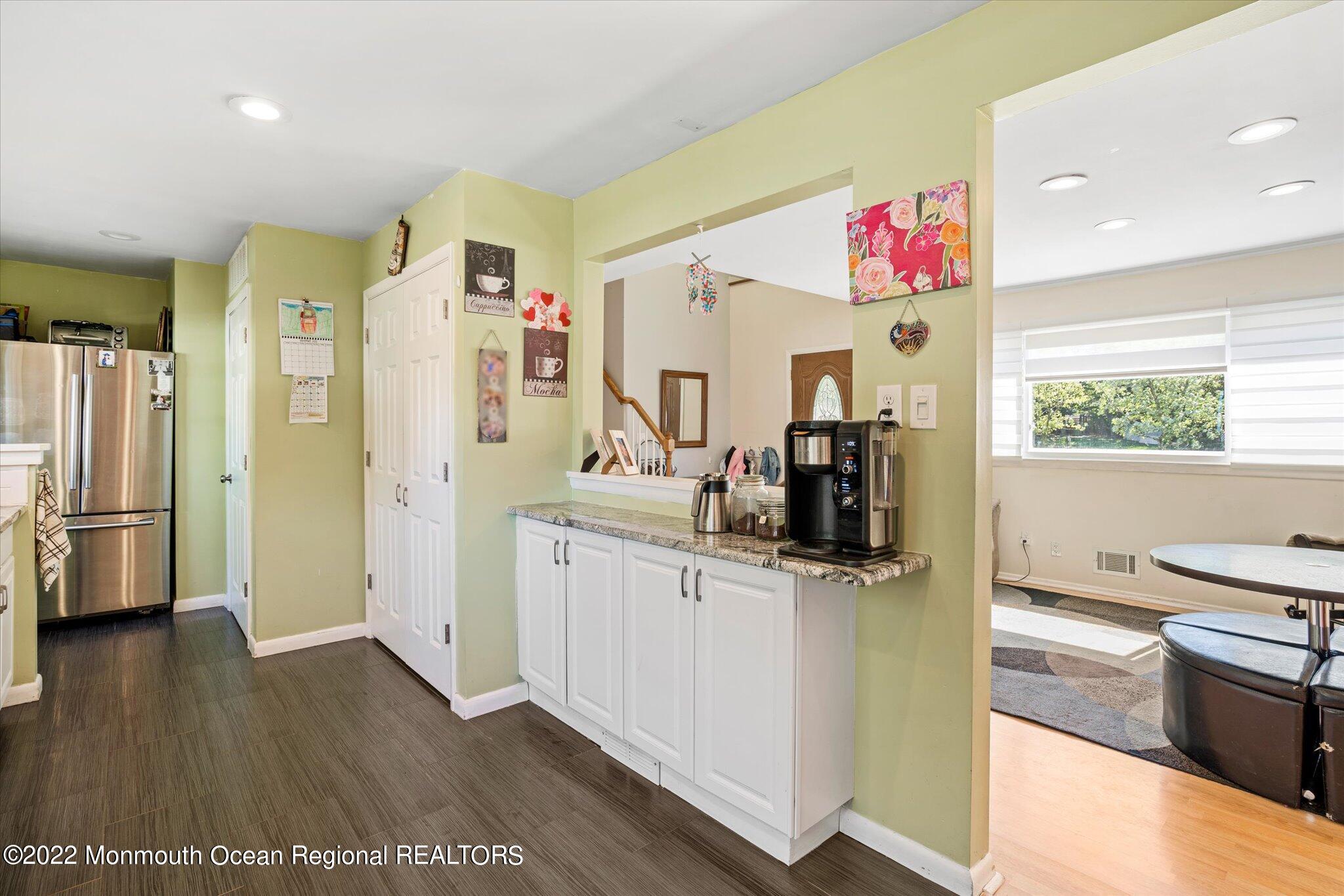 2 Sunset Drive Howell, NJ 07731 - Photo 21 of 41 a kitchen view with refrigerator and window