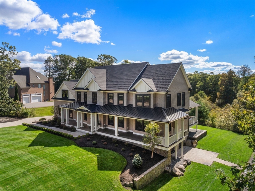9 Wedge Way Rehoboth, MA 02769 - Photo 37 of 42 a aerial view of a house with a big yard