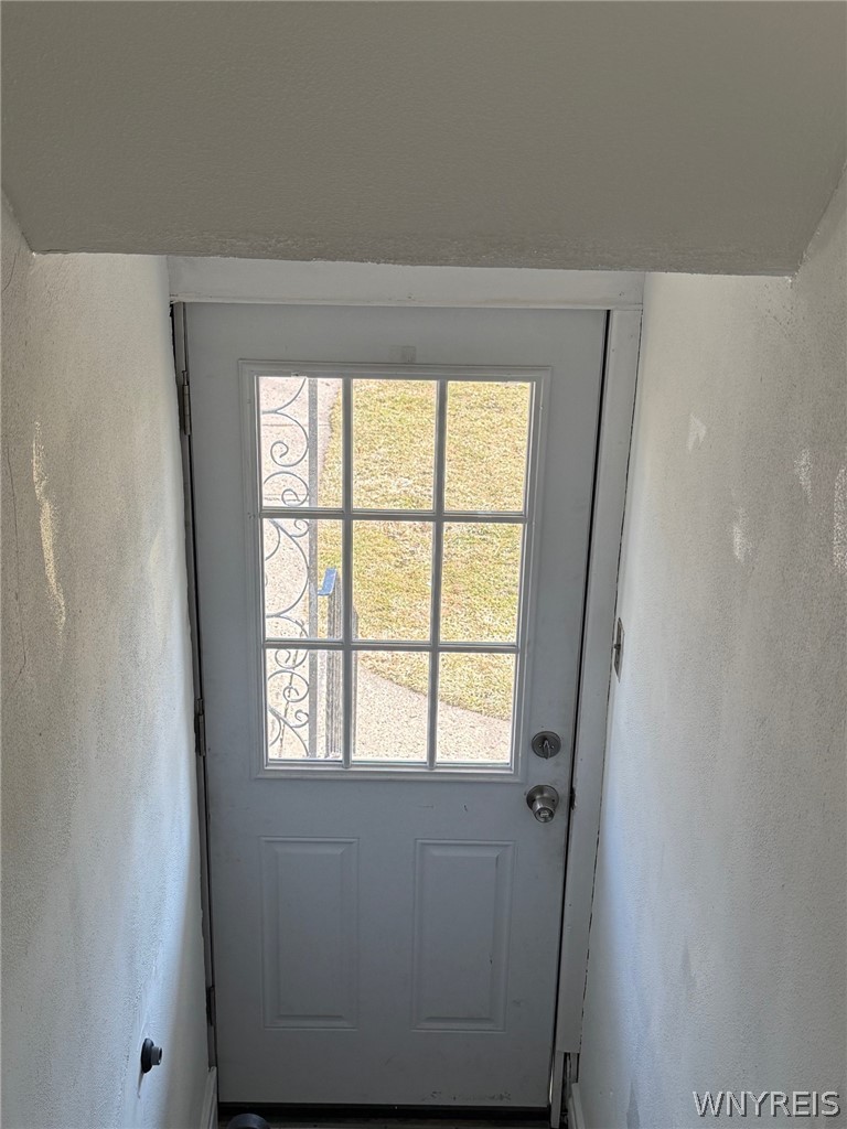 201 Ramsdell Avenue Buffalo, NY 14216 - Photo 11 of 28 freshly painted front staircase.