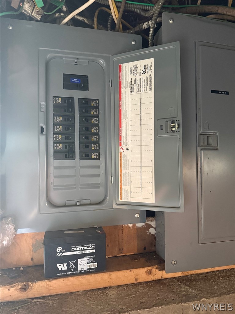 201 Ramsdell Avenue Buffalo, NY 14216 - Photo 17 of 28 Two circuit breaker boxes
