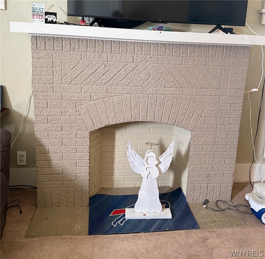 201 Ramsdell Avenue Buffalo, NY 14216 - Photo 3 of 28 Ornamental fireplace lower unit.