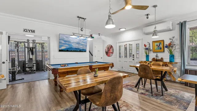 a bathroom with a tub and a sink