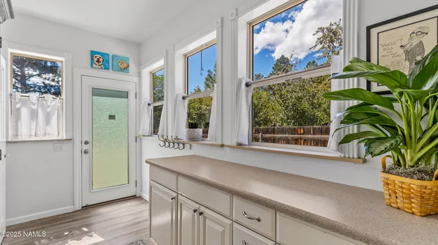 a view of outdoor space and mountain view