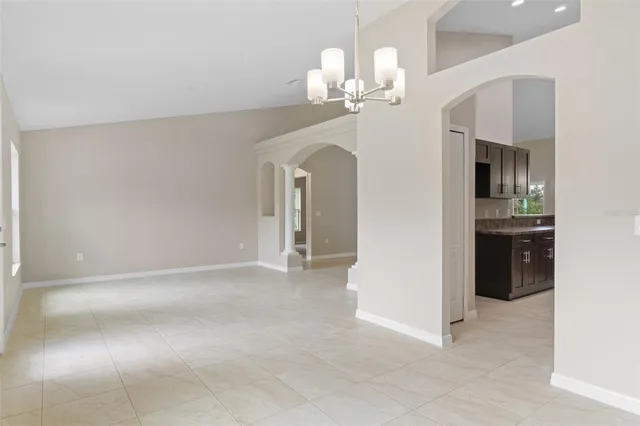 a view of empty room