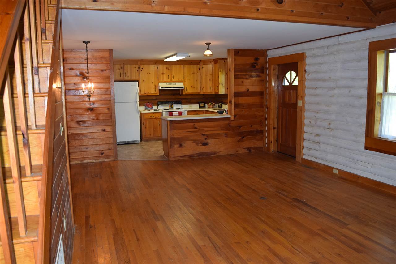 382 McKamy Springs Road Middlebrook, VA 24459 - Photo 16 of 48 a kitchen with stainless steel appliances a refrigerator and a stove top oven